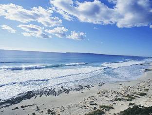 La spiaggia di Mitjorn  una delle pi grandi dellisola